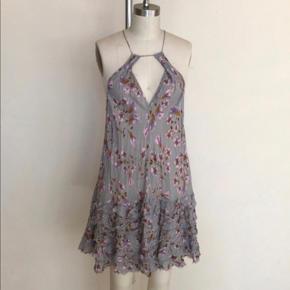 Free People Dresses & Skirts - Free People Boho Floral Slip Dress